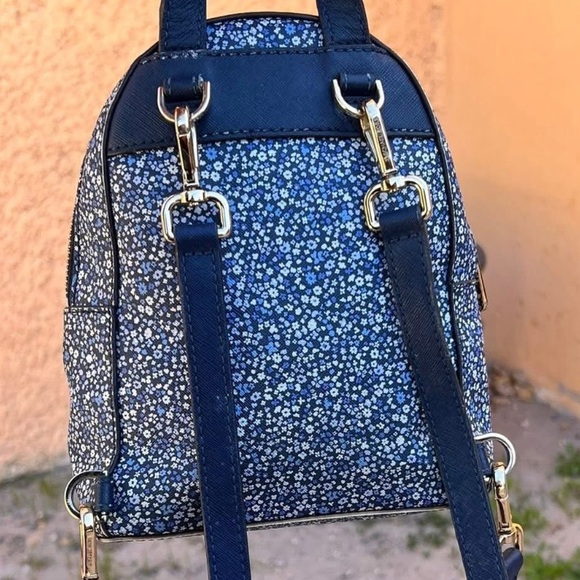 Michael Kors Mini Leather Backpack - Picture 2 of 6